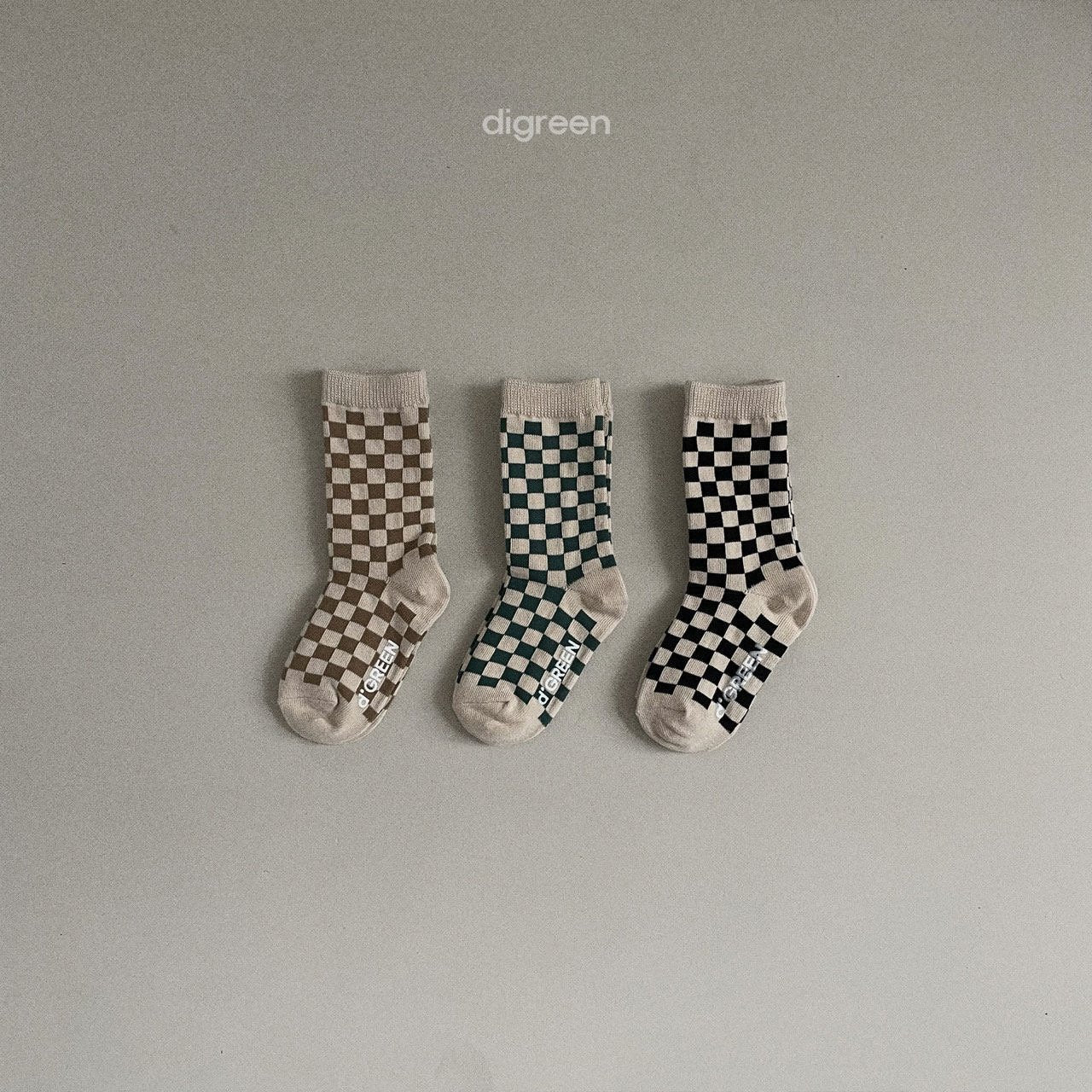 checked socks