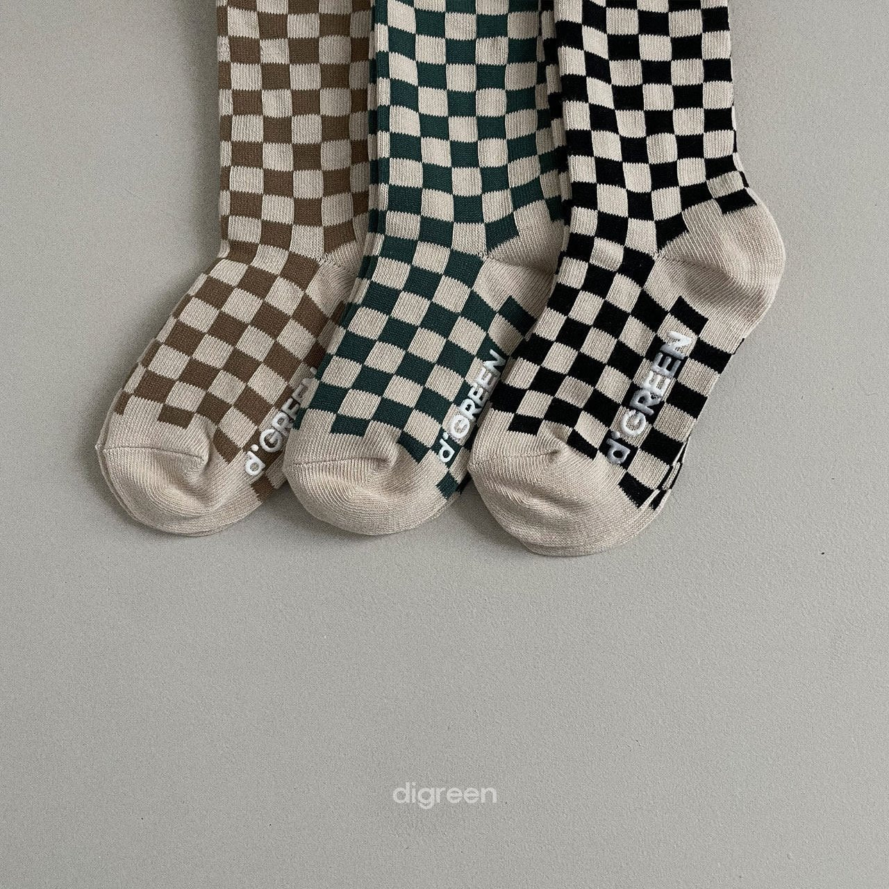 checked socks